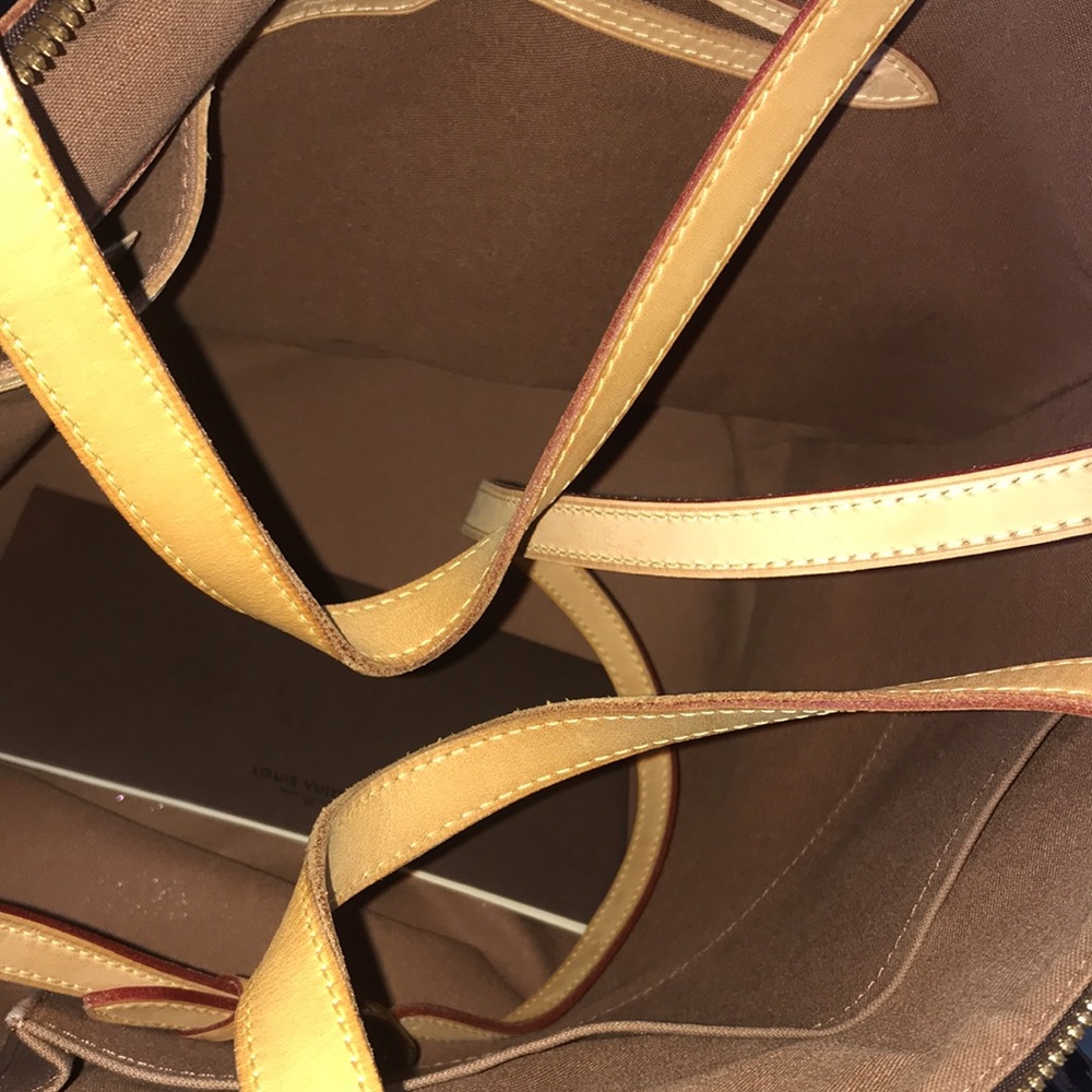 ๐ HUGE XL LOUIS VUITTON ZIPPER TOTE PALERMO GM W/RECEIPT - Picture 16 of 16